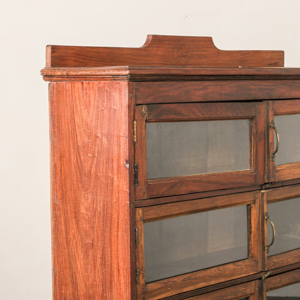 Vintage Indian Glass Almirah - Few and Far - Cabinets