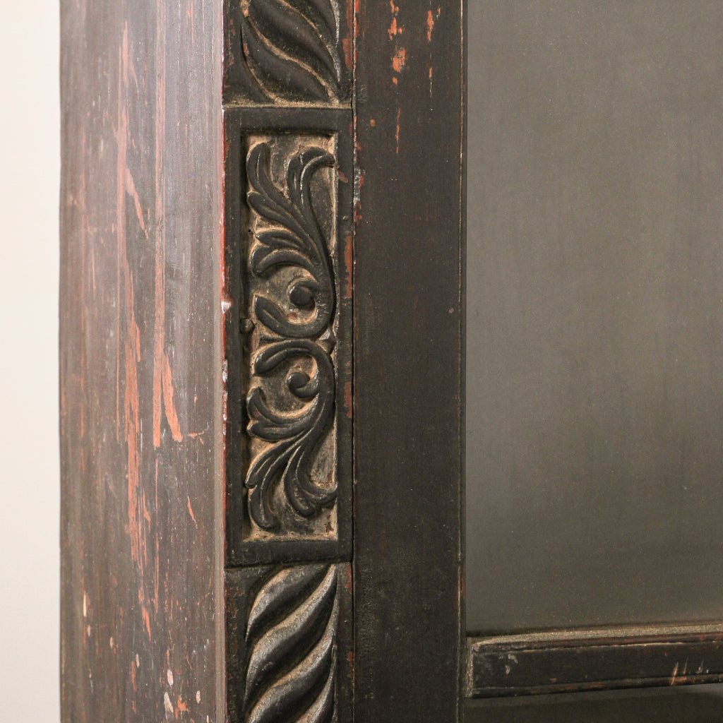 Vintage Indian Glass Almirah - Few and Far - Cabinets