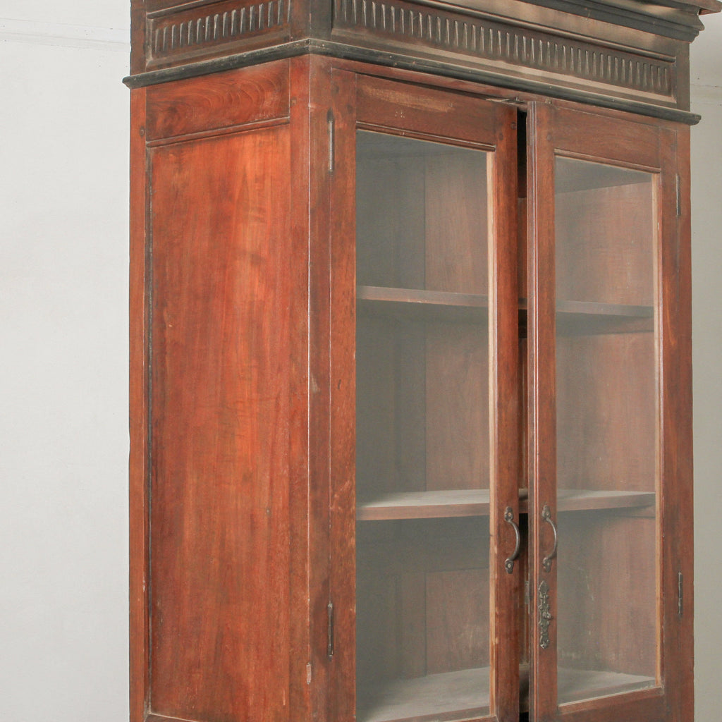 Vintage Indian Glass Almirah - Few and Far - Cabinets