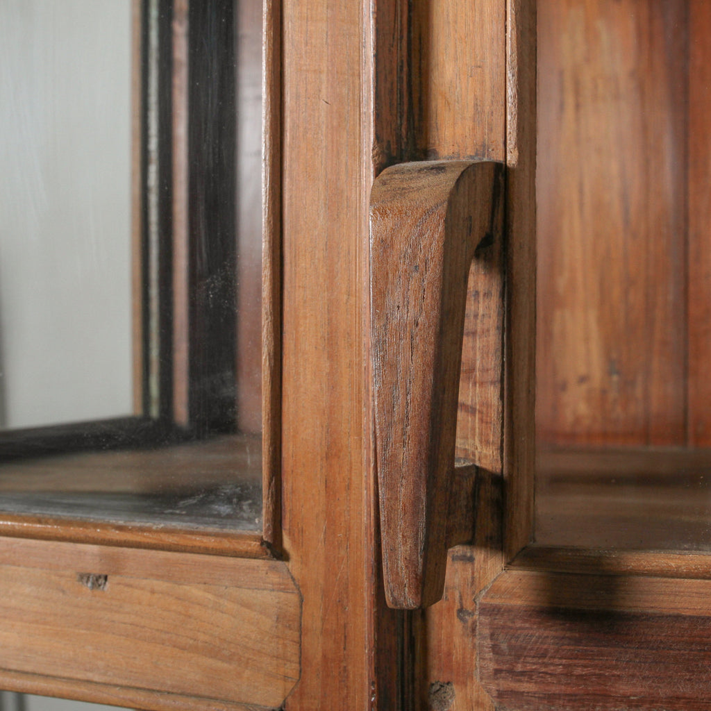 Vintage Indian Glass Almirah - Few and Far - Cabinets