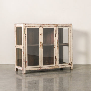 Vintage Indian Glass Cabinet - Few and Far - Cabinets
