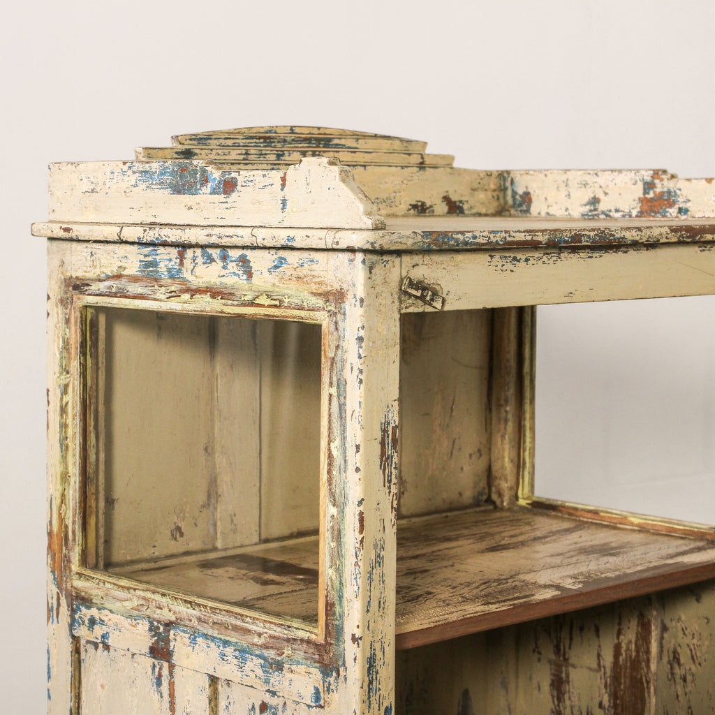 Vintage Indian Glass Cabinet - Few and Far - Cabinets