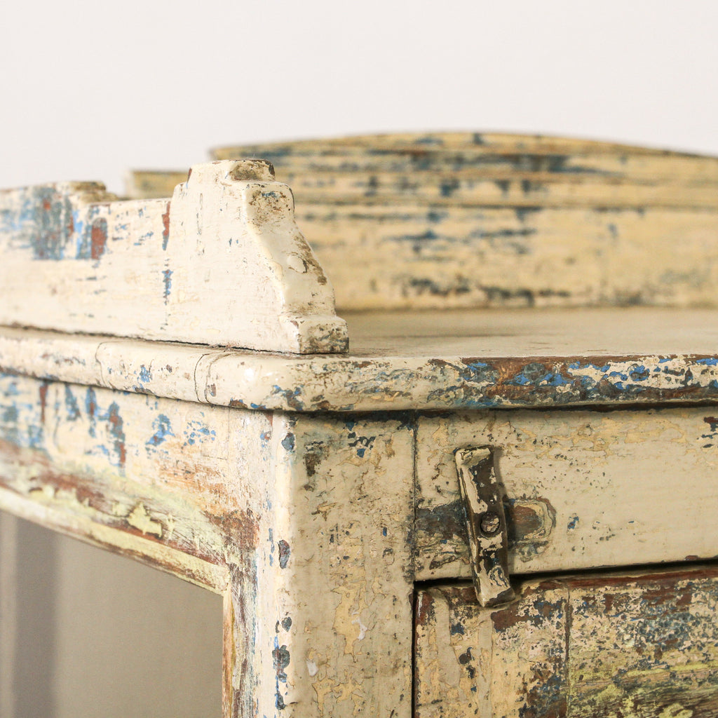 Vintage Indian Glass Cabinet - Few and Far - Cabinets