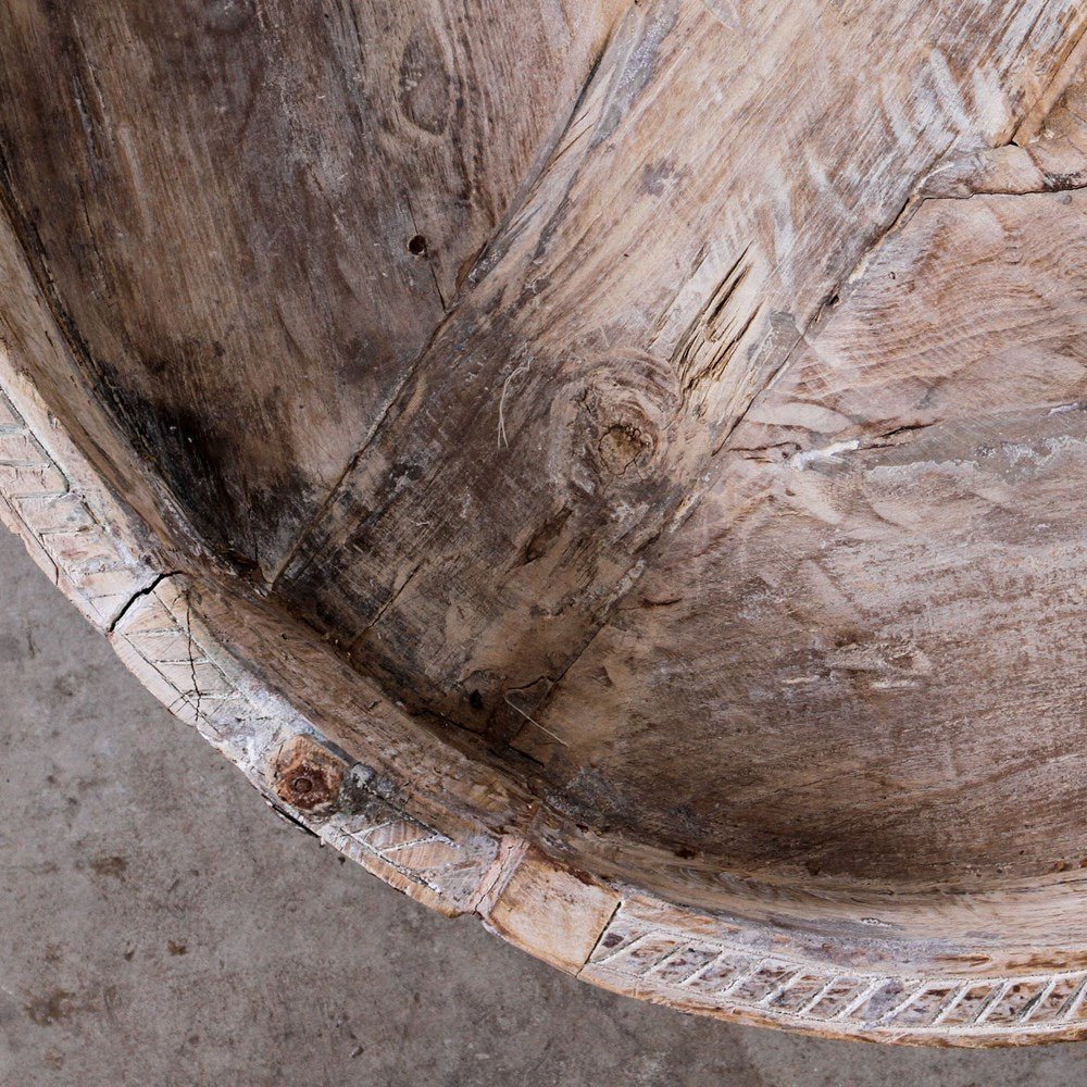Vintage Indian Grinder Table - Few and Far - Coffee Tables