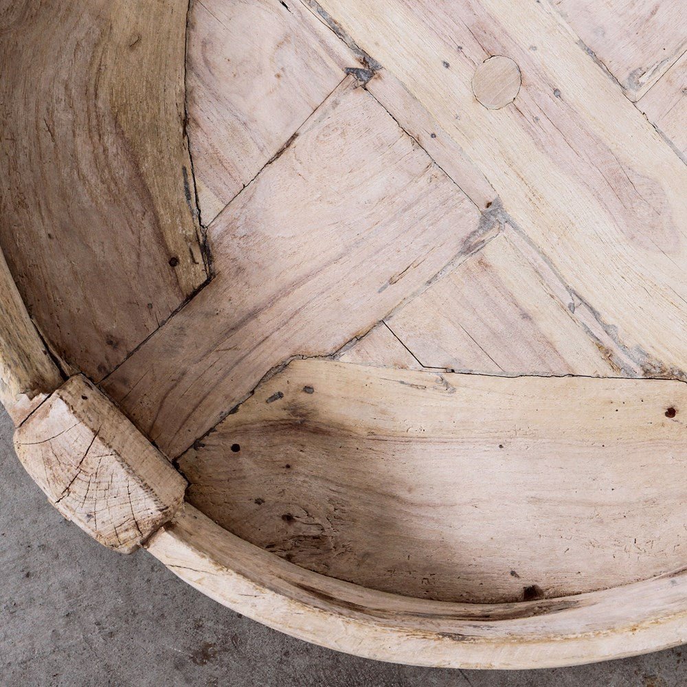 Vintage Indian Grinder Table - Few and Far - Coffee Tables