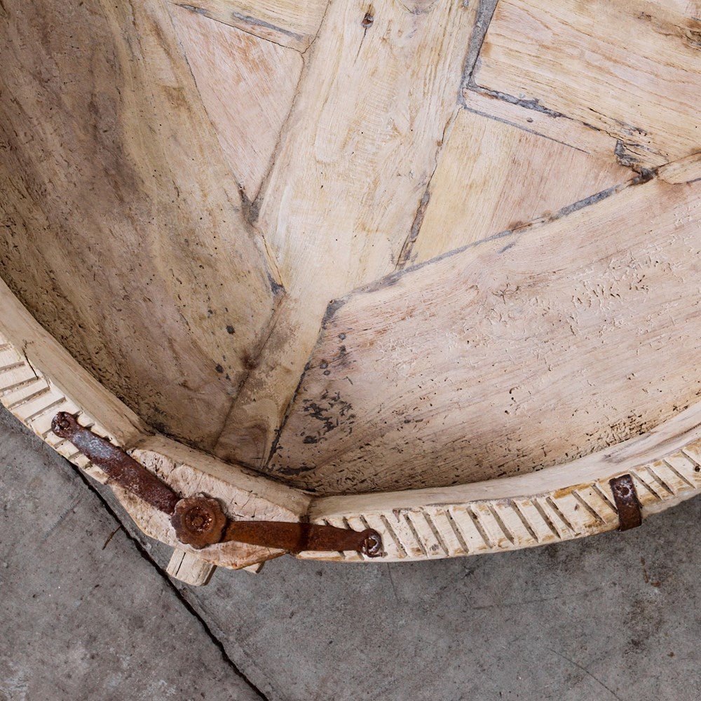 Vintage Indian Grinder Table - Few and Far - Coffee Tables