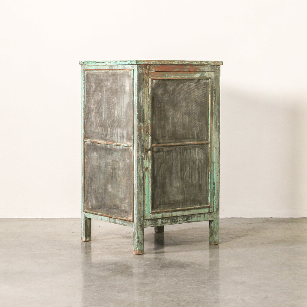 Vintage Indian Jali Almirah - Few and Far - Cabinets