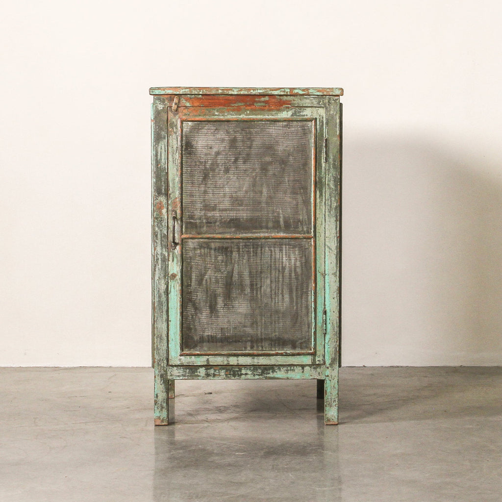 Vintage Indian Jali Almirah - Few and Far - Cabinets
