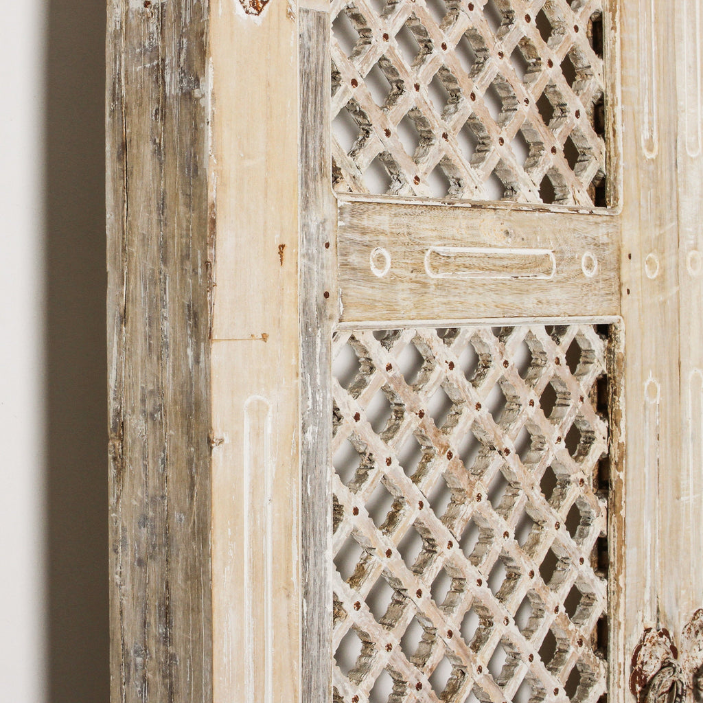 Vintage Indian Jali Door - Few and Far - Architectural
