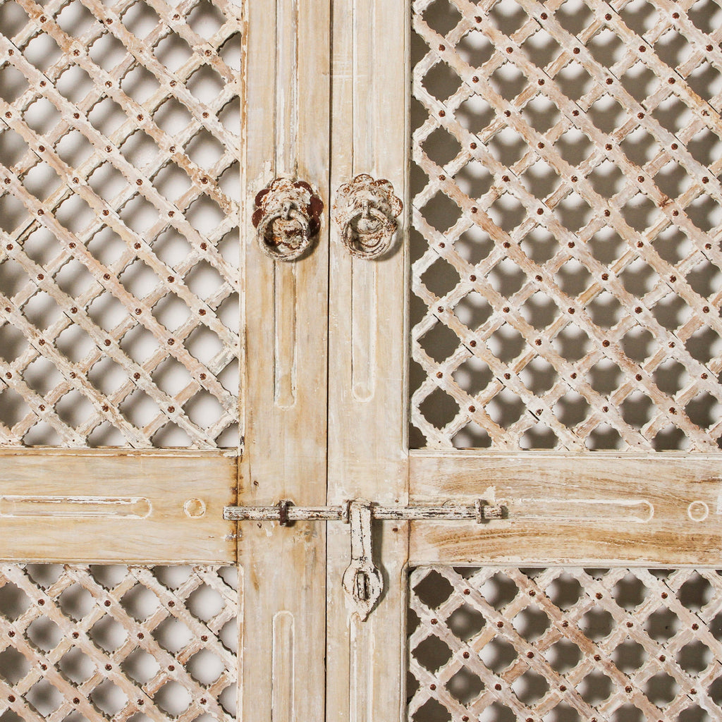 Vintage Indian Jali Door - Few and Far - Architectural