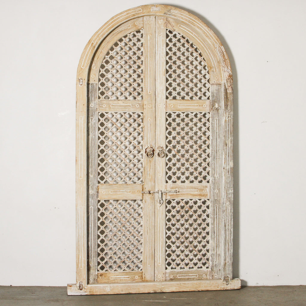 Vintage Indian Jali Door - Few and Far - Architectural