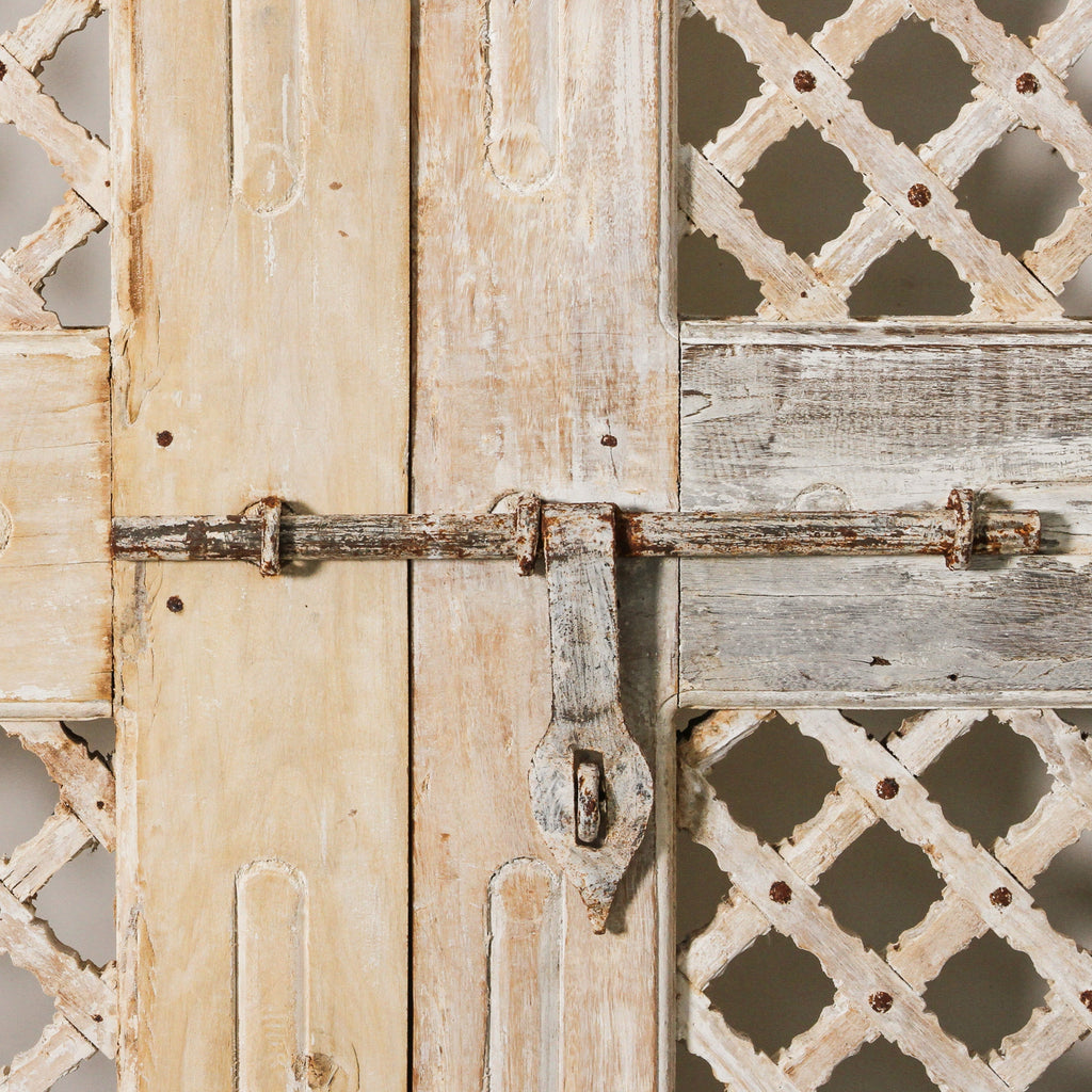 Vintage Indian Jali Door - Few and Far - Architectural