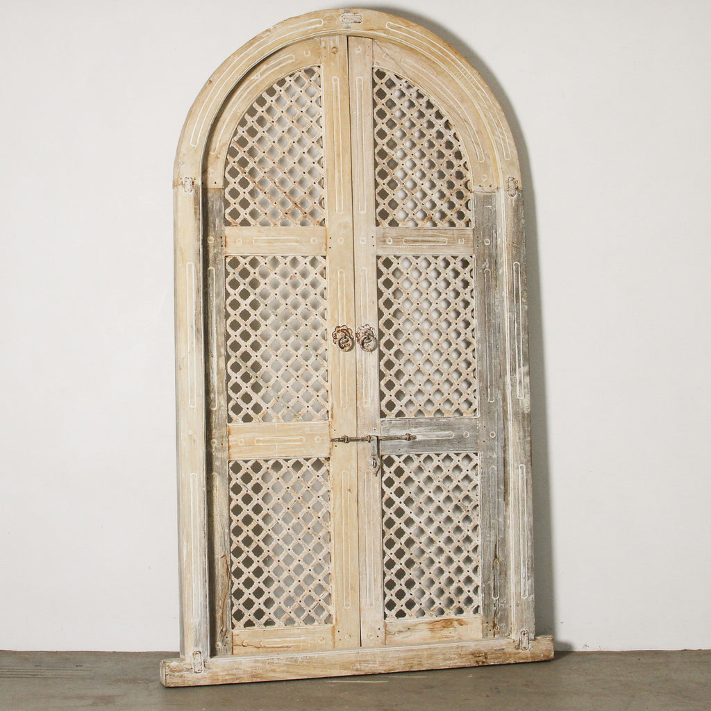 Vintage Indian Jali Door - Few and Far - Architectural