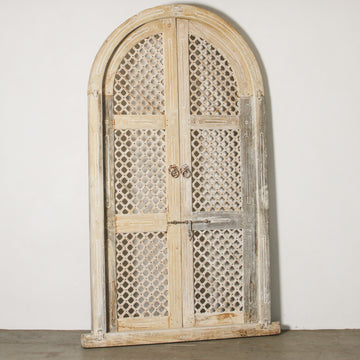 Vintage Indian Jali Door - Few and Far - Architectural