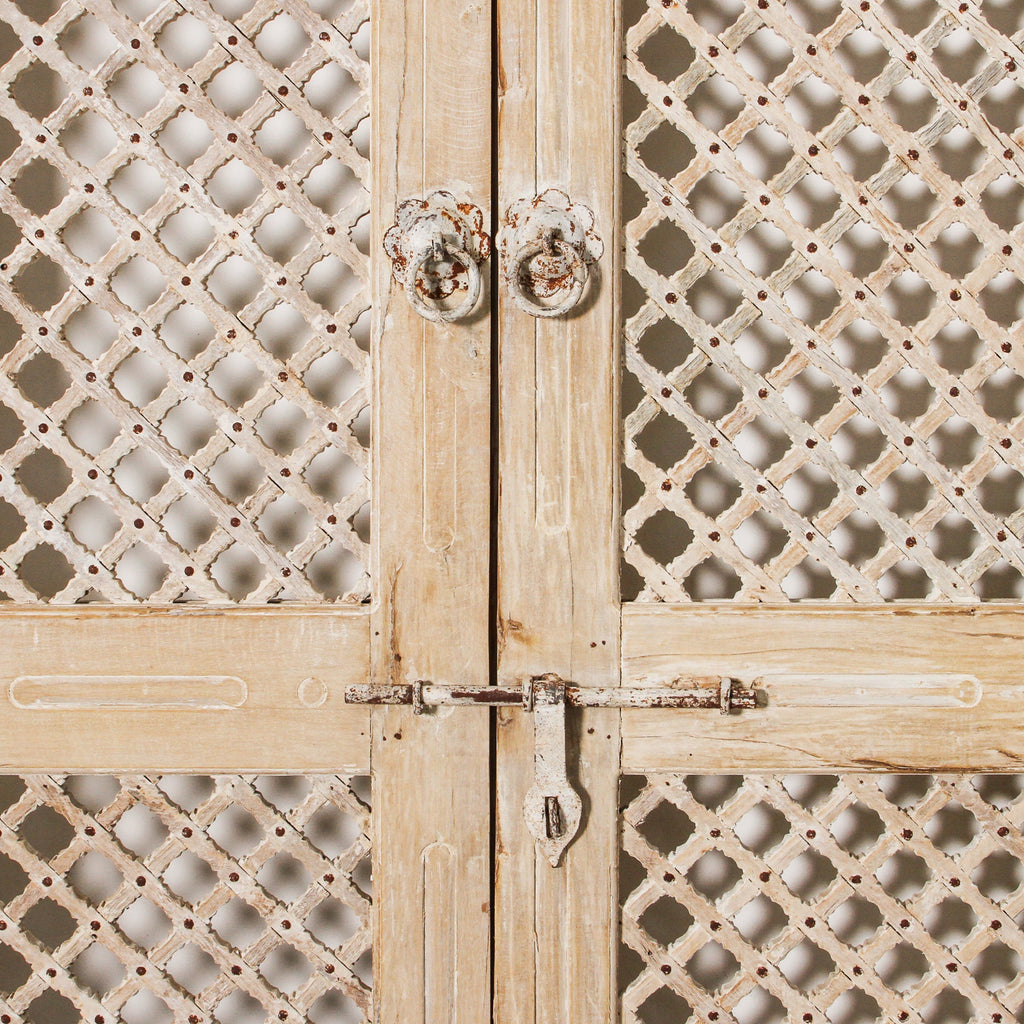 Vintage Indian Jali Door - Few and Far - Architectural