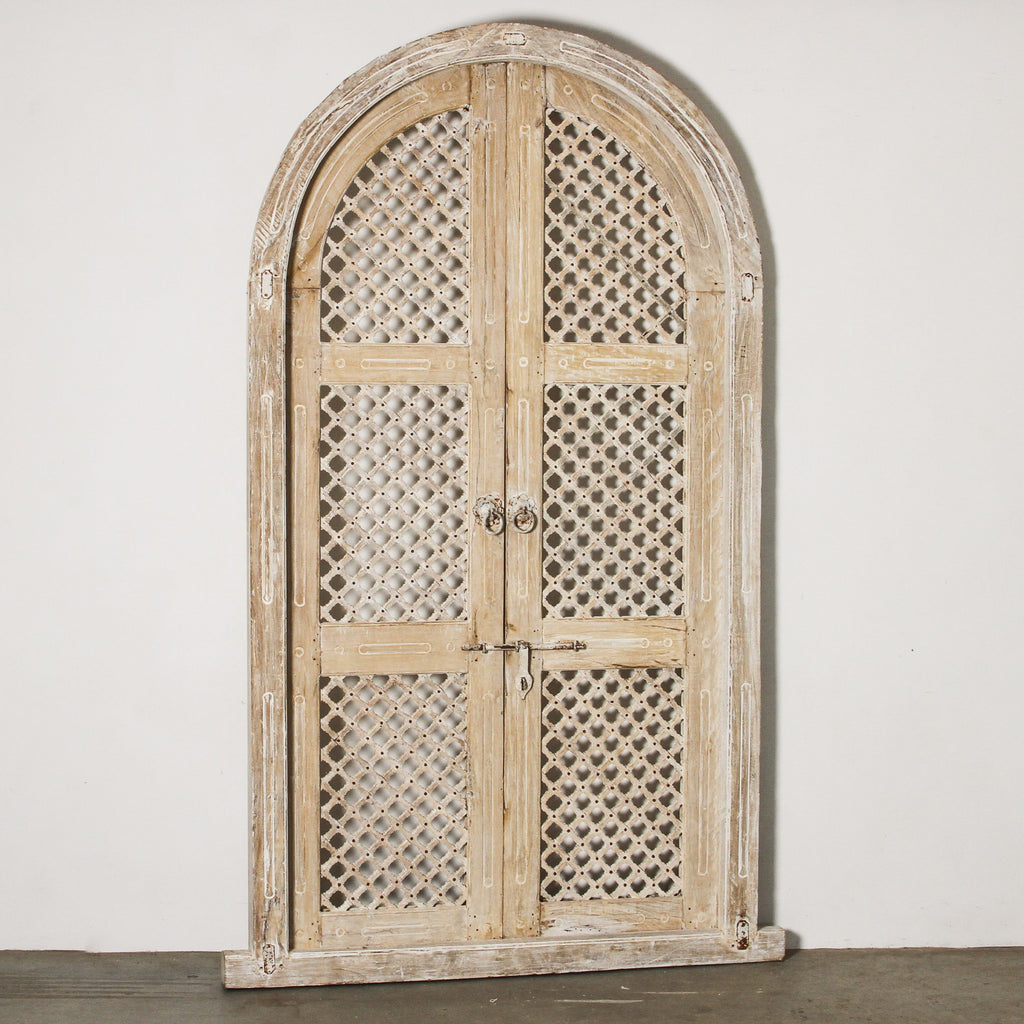 Vintage Indian Jali Door - Few and Far - Architectural