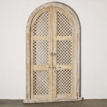Vintage Indian Jali Door - Few and Far - Architectural