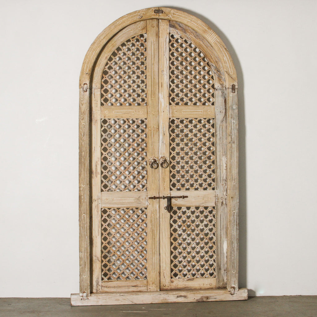 Vintage Indian Jali Door - Few and Far - Architectural