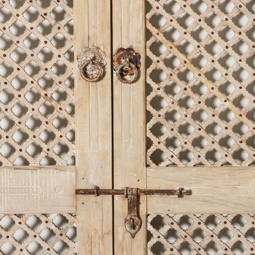 Vintage Indian Jali Door - Few and Far - Architectural