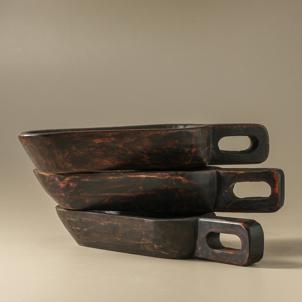 Vintage Indian Kitchen Scoop - Few and Far - Decorative Trays