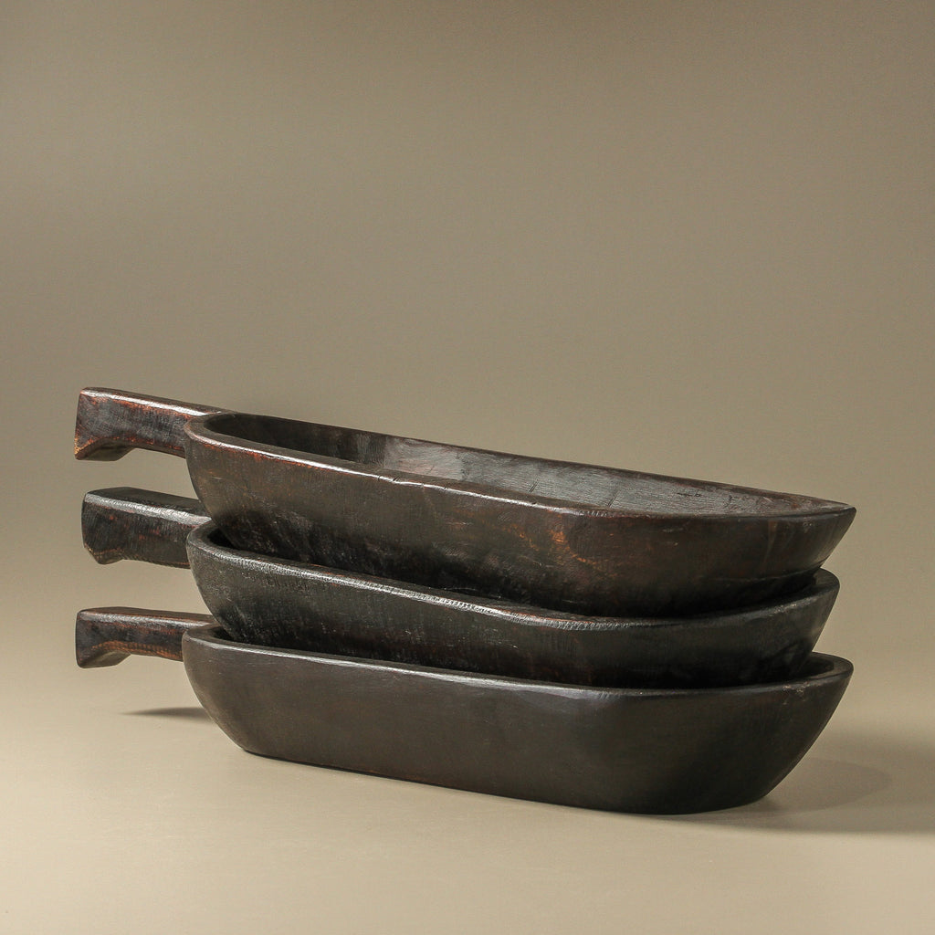 Vintage Indian Kitchen Scoop - Few and Far - Decorative Trays