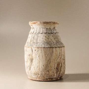 Vintage Indian Old Kitchen Pot - Few and Far - Planters & Pots