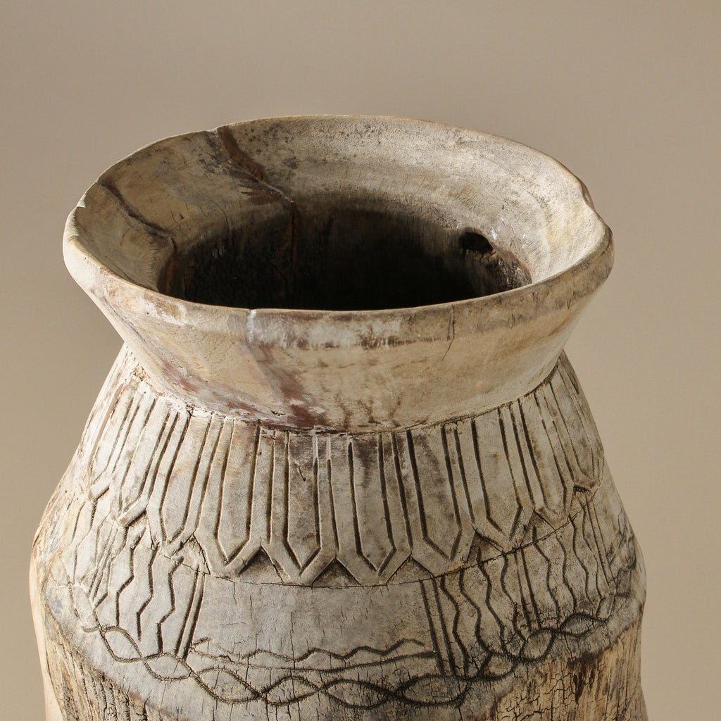 Vintage Indian Old Kitchen Pot - Few and Far - Planters & Pots