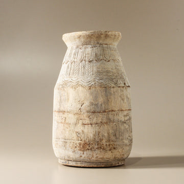 Vintage Indian Old Kitchen Pot - Few and Far - Planters & Pots