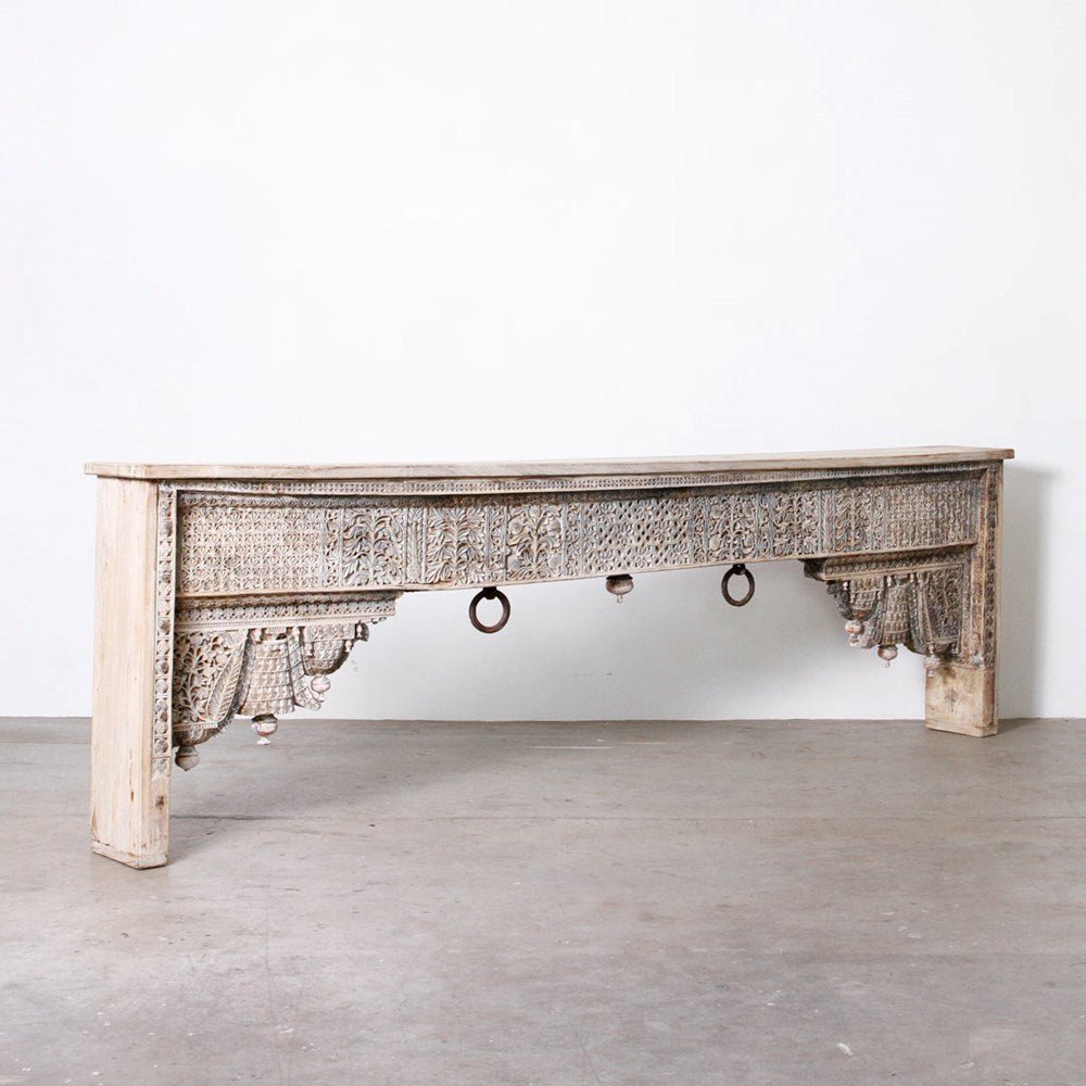 Vintage Indian Panel Console - Few and Far - Consoles & TV Units