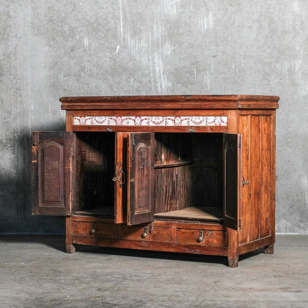 Vintage Indian Sideboard - Few and Far - Sideboards