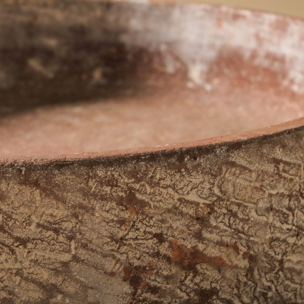 Vintage Indian Stone Kundi - Few and Far - Decorative Objects