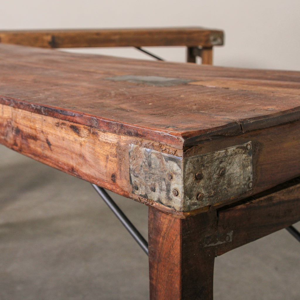Vintage Indian Tent Table - Natural - Few and Far - Consoles & TV Units