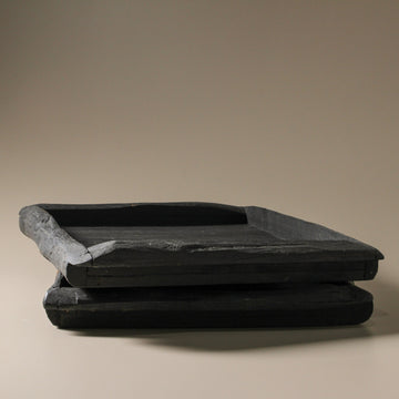 Vintage Indian Tray Black - Few and Far - Decorative Trays