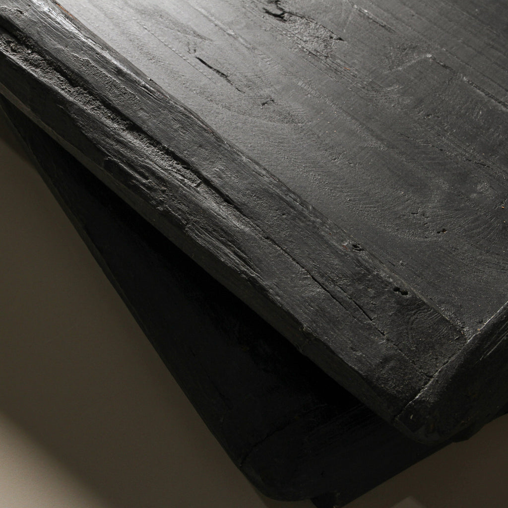 Vintage Indian Tray Black - Few and Far - Decorative Trays