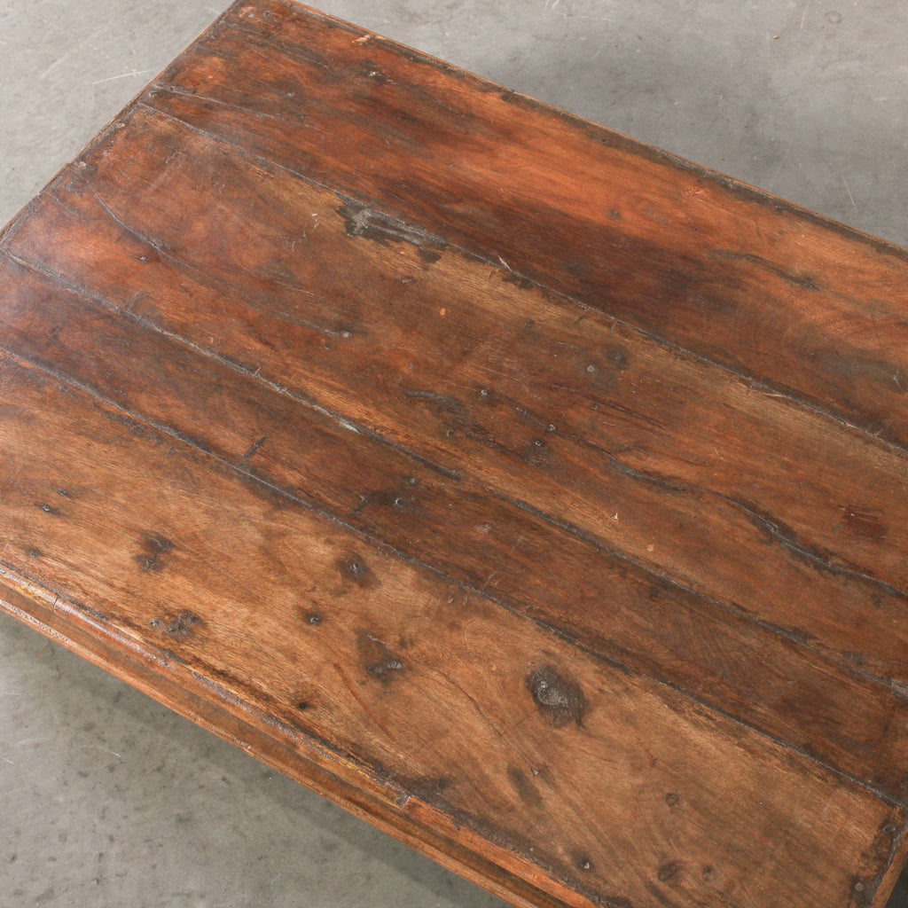 Vintage Indian Wooden Bajot - Few and Far - Decorative Objects