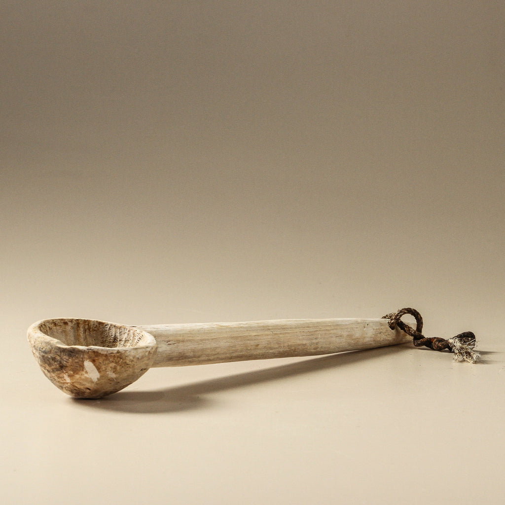 Vintage Indian Wooden Spoon - Few and Far - Decorative Objects