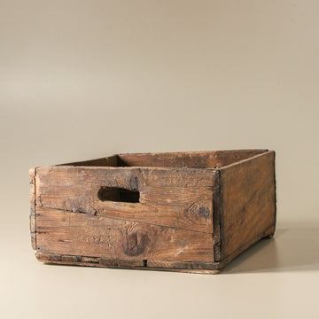 Vintage Indian Wooden Tray - Few and Far - Decorative Trays