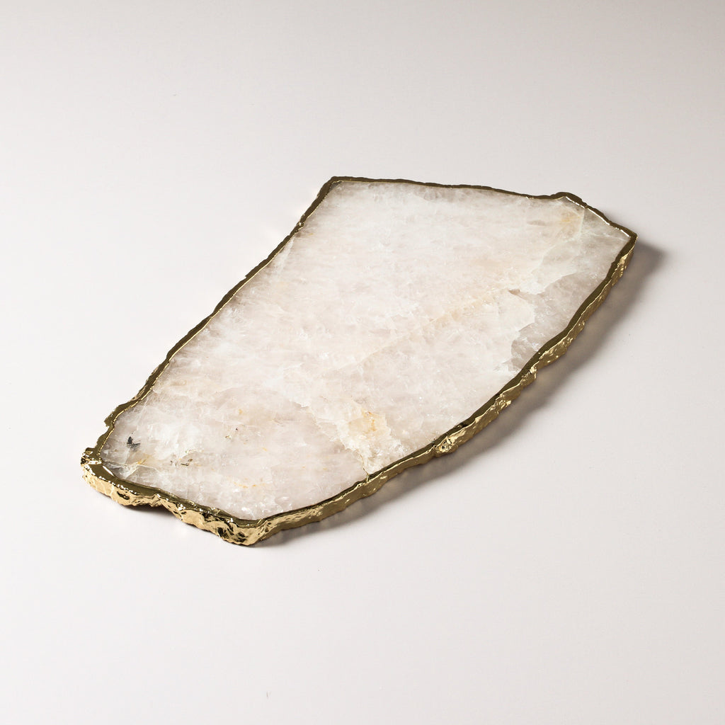 White Quartz Serving Board - Few and Far - Serveware