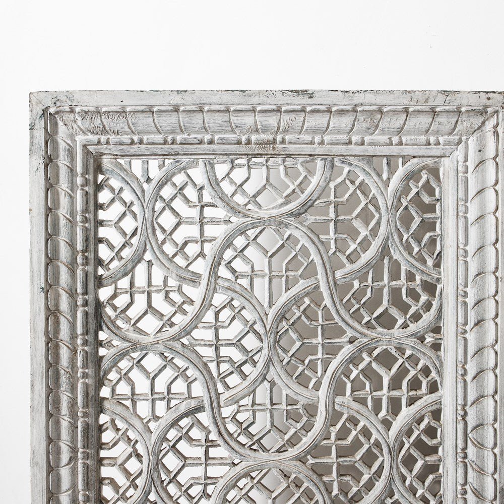 Wooden Carved Panel - Few and Far - Architectural