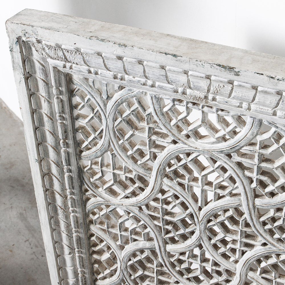 Wooden Carved Panel - Few and Far - Architectural