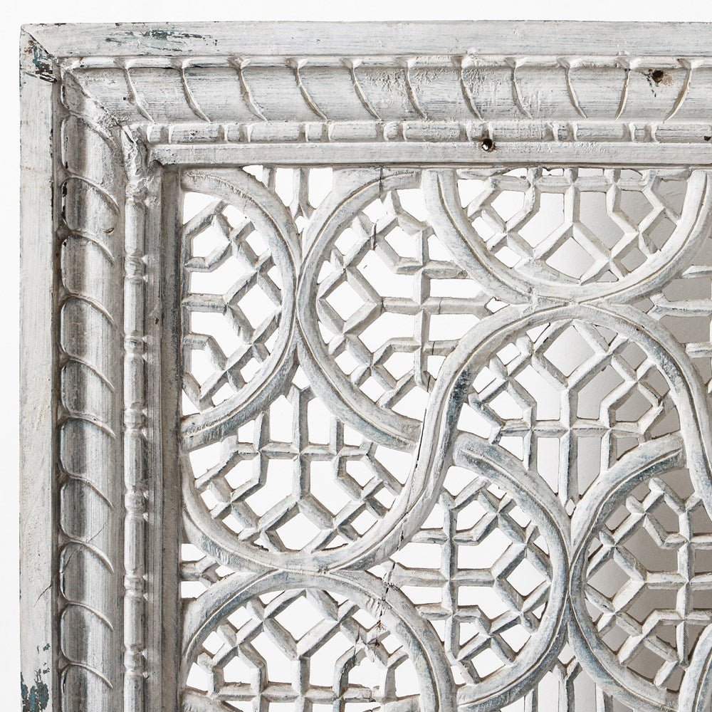 Wooden Carved Panel - Few and Far - Architectural