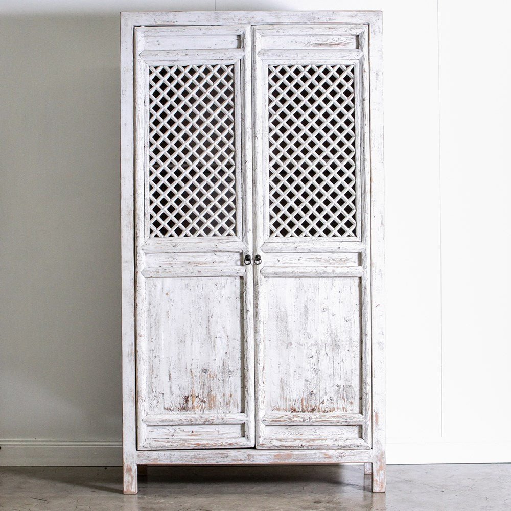 Chinese 2 Door Cabinet - Few and Far - Cabinets