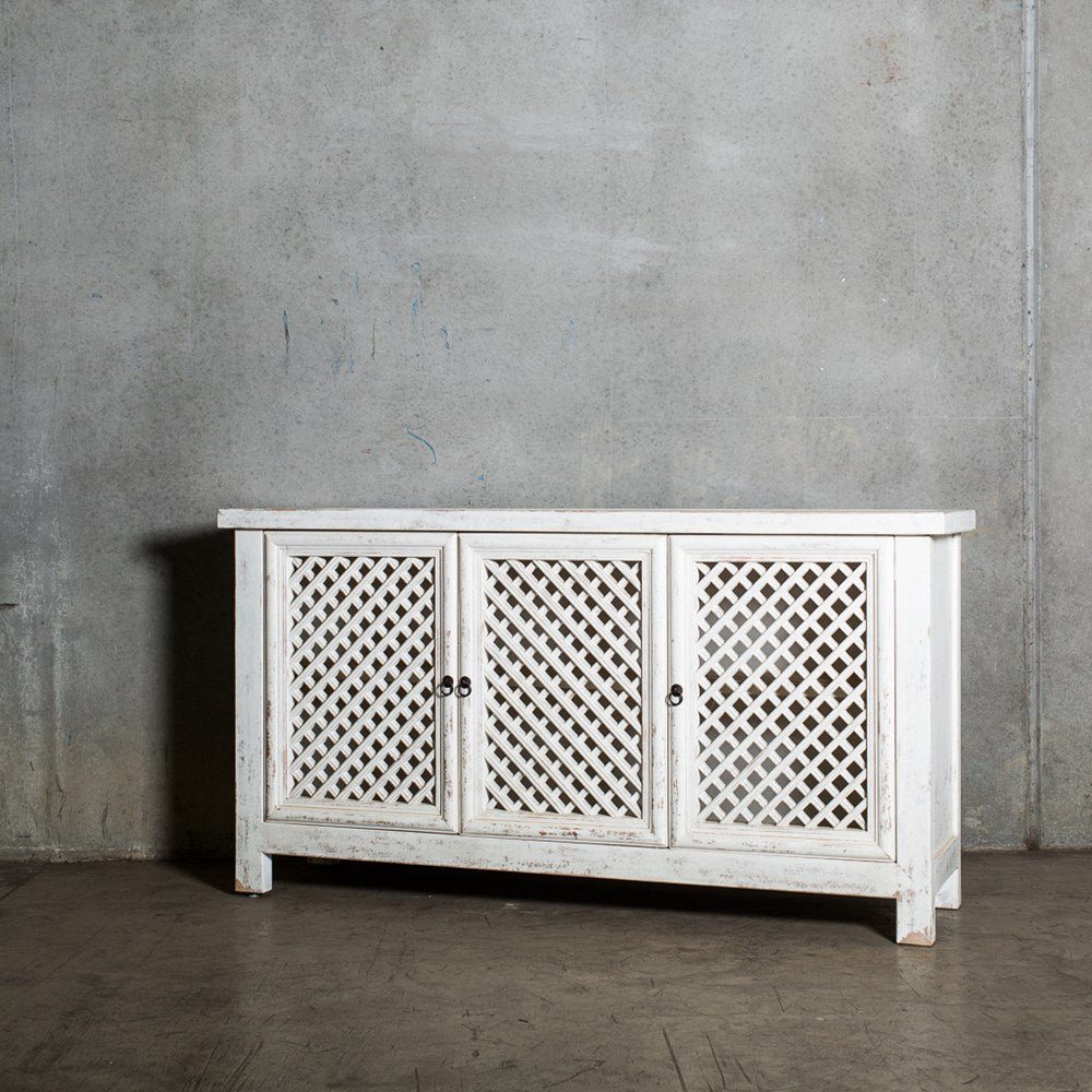 Chinese 3 Door Sideboard - Few and Far - Sideboards