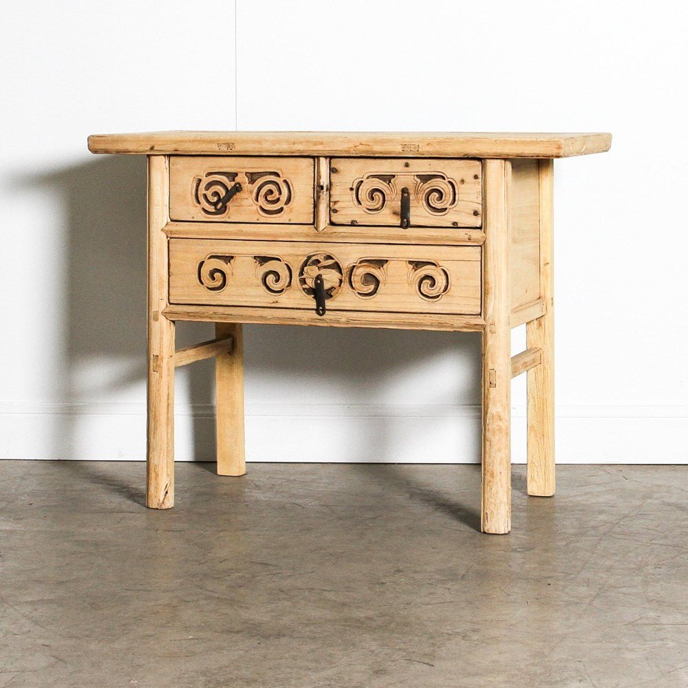 Chinese Antique Shanxi Console - Few and Far - Consoles & TV Units