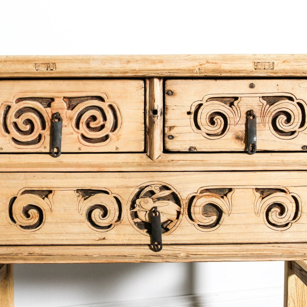 Chinese Antique Shanxi Console - Few and Far - Consoles & TV Units