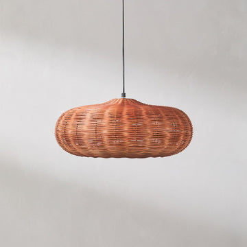 Droplet Rattan Pendant - Few and Far - Pendants