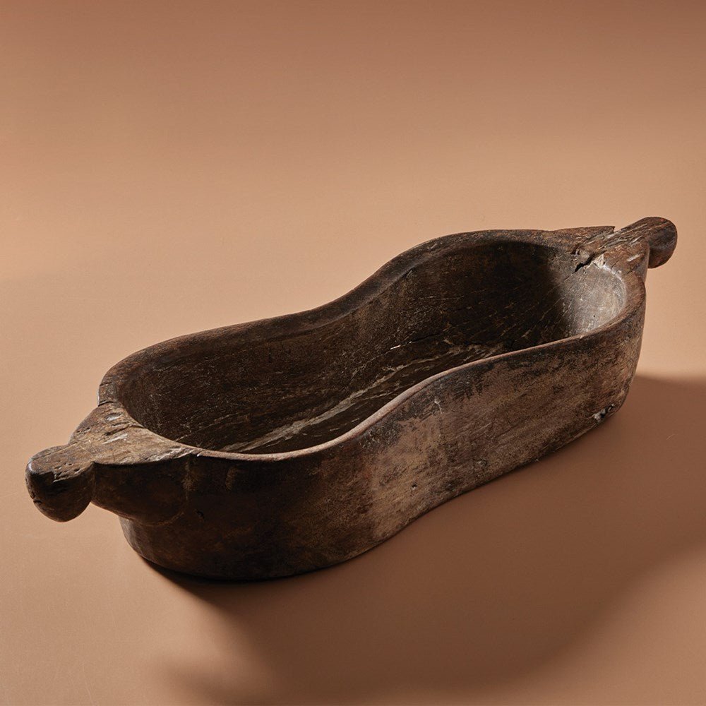 Indian "S" Bowl (Stained) - Few and Far - Decorative Objects