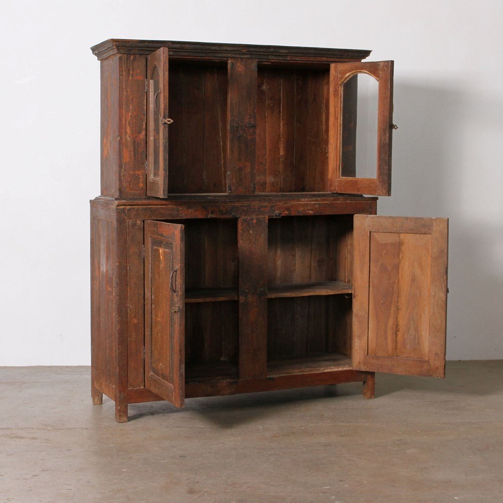 Vintage Indian Almirah (2 Part) - Few and Far - Cabinets