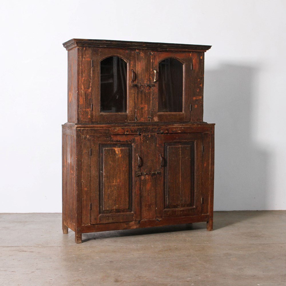Vintage Indian Almirah (2 Part) - Few and Far - Cabinets