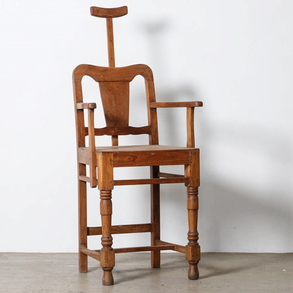 Vintage Indian Barber Chair - Few and Far - Occasional Chairs